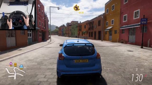 Ford Focus RS is a BEAST ?- Forza Horizon 5 | Logitech G29 gameplay смотреть онлайн