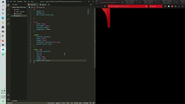 Creative image Trail Effects Using GSAP Tweenmax Javascript Mousemove Event смотреть онлайн