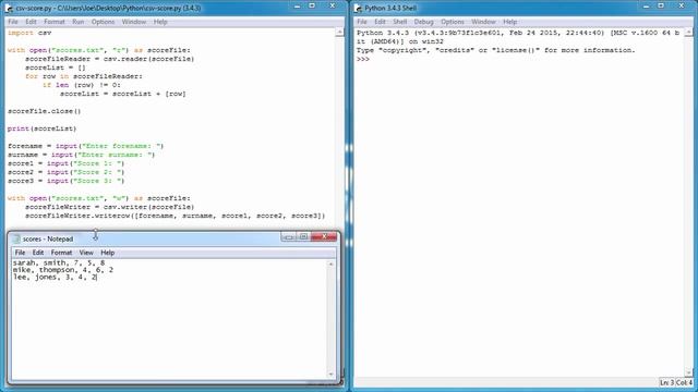 Python Programming Writing CSV Files - Part 02 смотреть онлайн