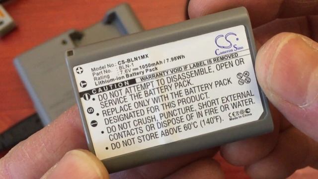 Battery for Olympus OM-D E-M5 смотреть онлайн