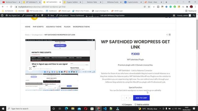 How To Do Get Link in Wordpress With View Count || No More Need To Go in Adlinkfly Page смотреть онлайн