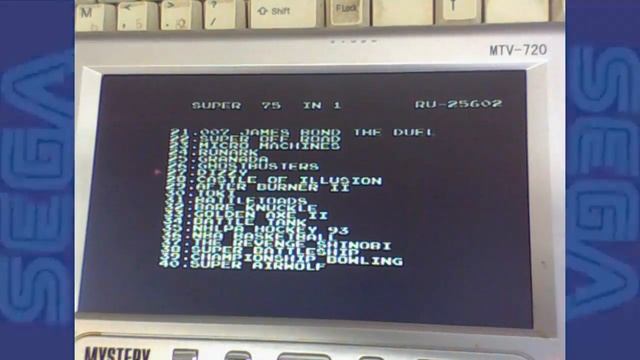 ОБЗОР, Sega Mega Drive 2 - 75 встроенных игр