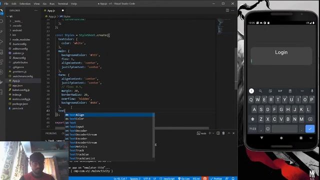 Making an App with React Native , Golang and MySql смотреть онлайн
