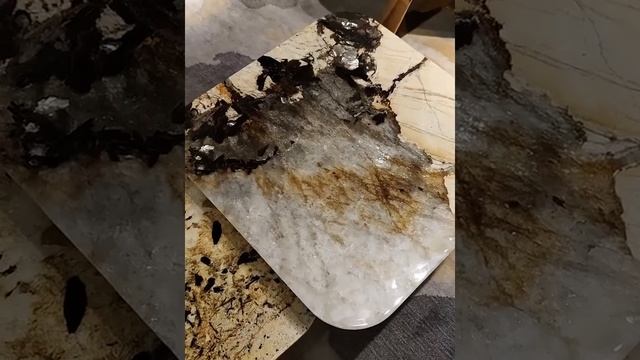 Мраморный журнальный столик для гостиной LaLume MB20748-23 смотреть онлайн