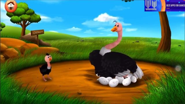 Feeding 10 Safari Animals 🐘 Learning App & Story for Kids 🦁 | Best Apps For Games смотреть онлайн