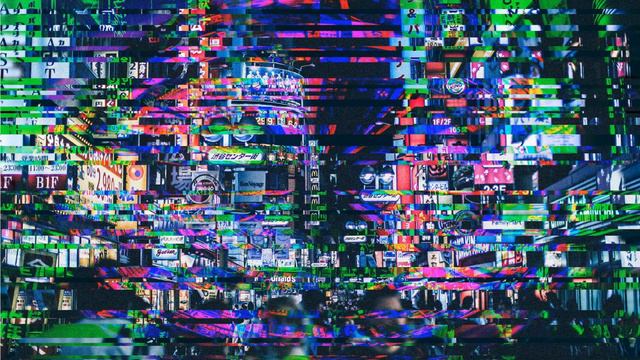 Glitch Screen Image For BackGround