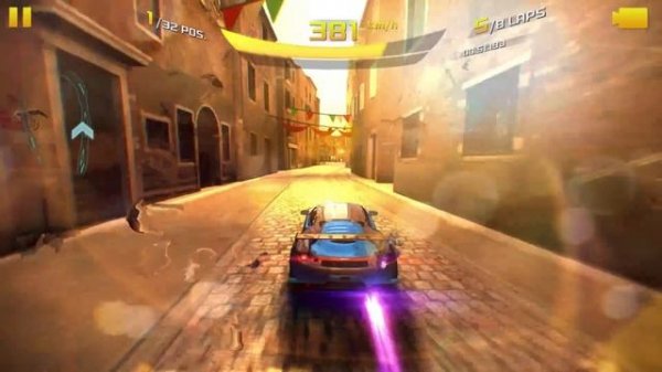 Asphalt 8 - Lotus Evora Enduro GT (Real Speed) vs Lotus Evora Sport 410 [Venice 32 Racers 8 Laps]