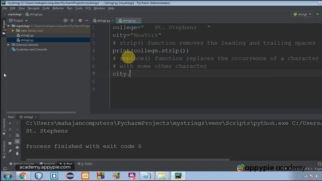 Some String Functions Part 2 - Lesson 18 смотреть онлайн