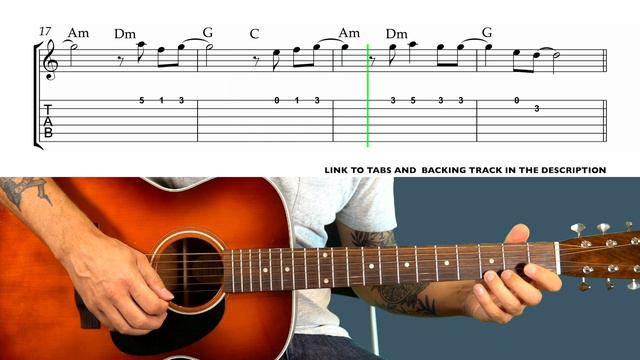 Aqua - Barbie Girl / EASY GUITAR TUTORIAL смотреть онлайн