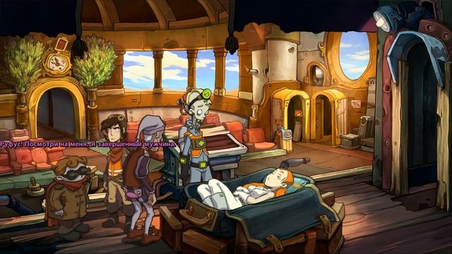Прохождение Deponia Депония #8 Много-много отгадок. Готовим эспрессо.