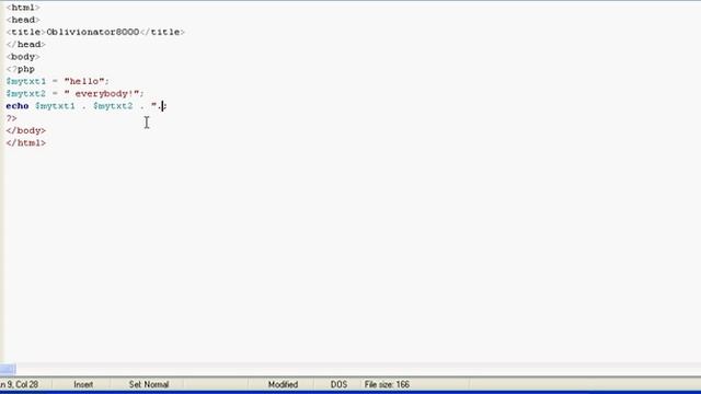 Php Tutorial 2-Echo смотреть онлайн