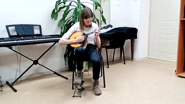 Кашапова Марина 5 класс, преп. Е.В. Мендыбаева. конц. Е.С. Почебут. смотреть онлайн