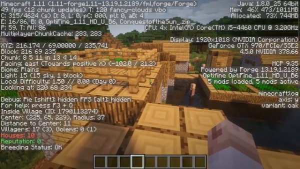 VILLAGE FINDER MOD | Mod Showcase [1.11.1]