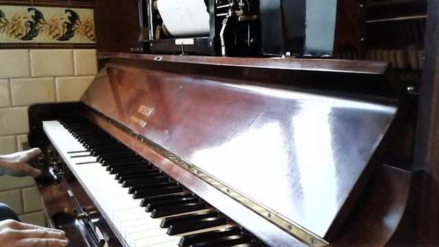 Valse impromptu | A la tyrolienne | J. Raff | Pianola Steck player piano | смотреть онлайн