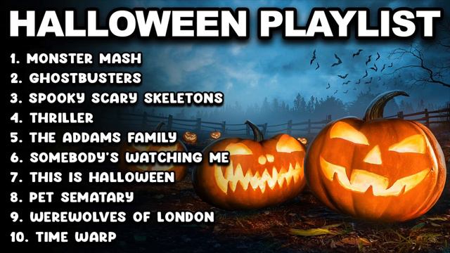 Best Halloween Songs Playlist 🎃 1 Hour Halloween Playlist 2023 👻 Halloween Party Music смотреть онлайн