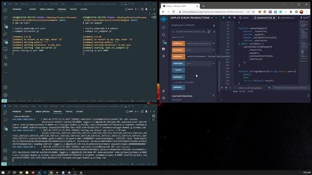 Smart contract automation using chainlink keepers, chainlink external adapters and chainlink node смотреть онлайн