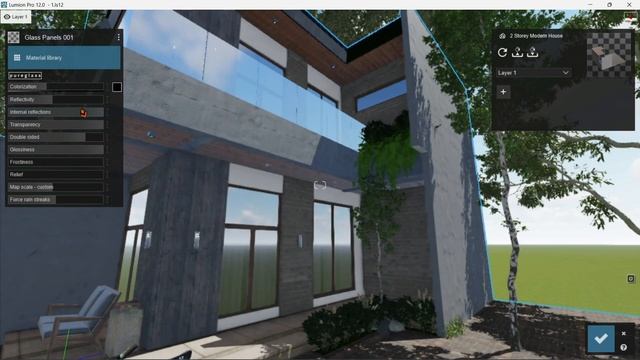 Episode 4 : Lumion Exterior Render Tutorial with no Photoshop (Realistic FX) #lumion #sketchup смотреть онлайн