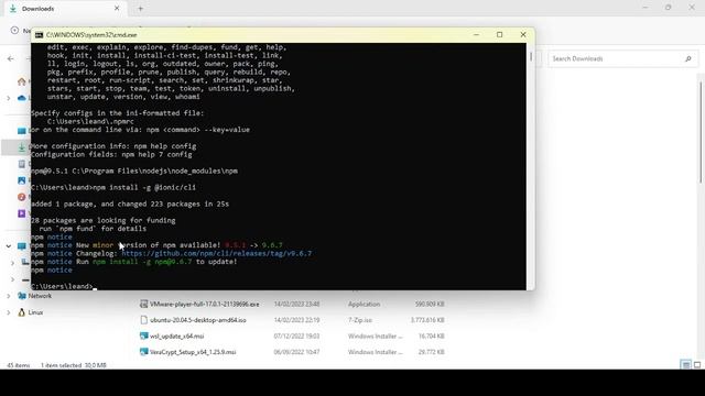 Como instalar o Node.js e Ionic no Windows смотреть онлайн