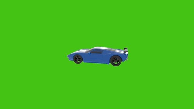 Ford gt 3d rotation free HD green screen смотреть онлайн