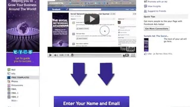 The Social Networking Academy - How to Access the FREE IFrame Templates смотреть онлайн