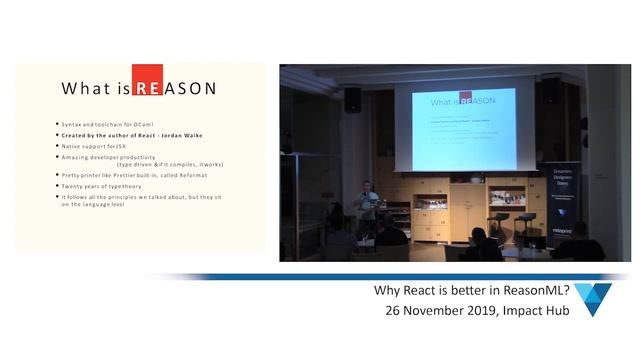 Why React is better in ReasonML? смотреть онлайн