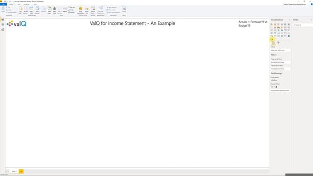 Modeling an Income Statement using valQ: Part 1 of 3 смотреть онлайн