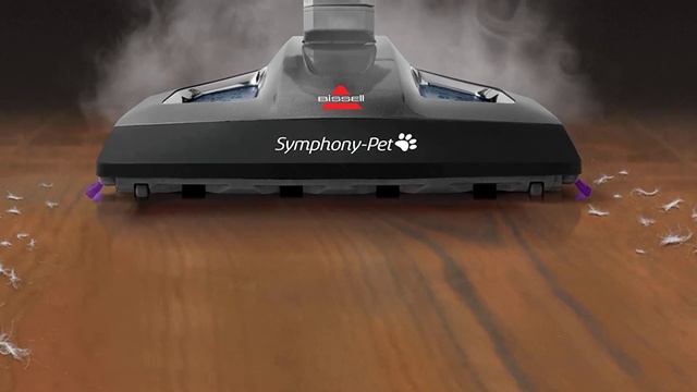 Bissell 1543A Symphony Pet All-in-One Vacuum & Steam Mop смотреть онлайн