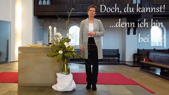 „Doch, du kannst!- Denn ich bin bei dir!“ Evangelischer Gottesdienst am 7. März 2021 (Okuli) смотреть онлайн