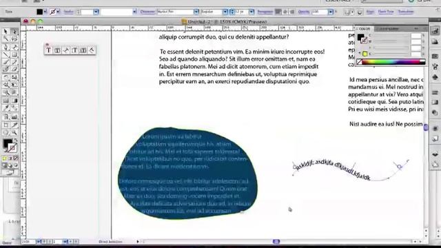 Illustrator (CS3 or higher) working with type (part 1 of 3) смотреть онлайн