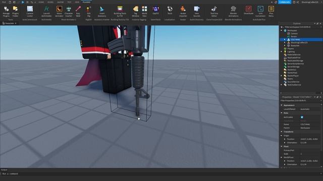 How to animate GUNS with Characters using Moon Animator | Roblox Studio смотреть онлайн