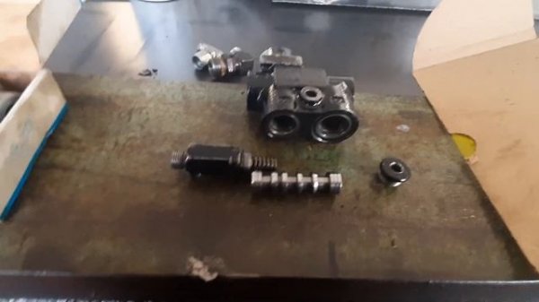 Рулевая система Терекс 825 в железе. Terex, JCB, Hidromek и другие.