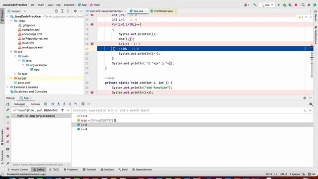 Debugging in Intellij IDE смотреть онлайн