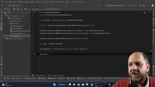 Using IDbContextFactory And DbContext In The Same #AspNetCore App