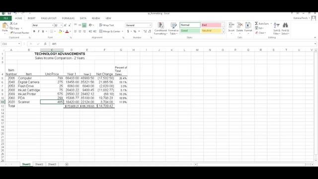 IP Spreadsheet Formatting смотреть онлайн