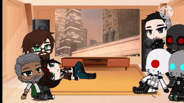 Реакция half-life 2 на ЗОМБИ-ИВЕНТ [SFM]