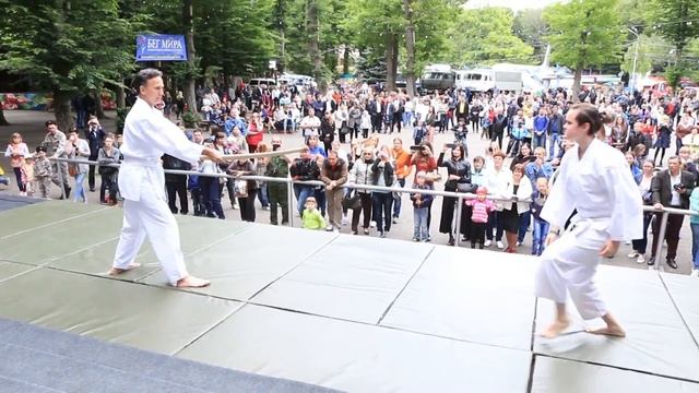 Айкидо в Ставрополе. День полиции. смотреть онлайн