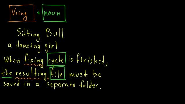 Participle Adjectives - что это смотреть онлайн