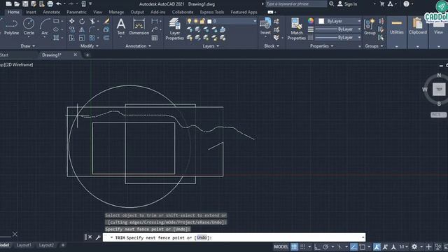 S01E07 MODIFYING TOOLS PART-2 IN AUTODESK AUTOCAD 2021. смотреть онлайн