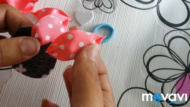 Пышный объёмный бант хризантема. канзаши мк. смотреть онлайн