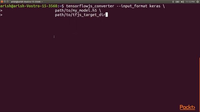 Hands-On Machine Learning with TensorFlow.js : Import Keras Model into TensorFlow.js|packtpub.com смотреть онлайн