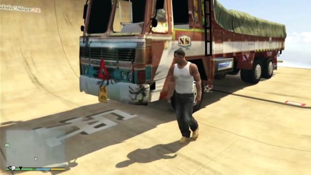 GTA5 Tamil LORRY vs MEGA RAMP смотреть онлайн