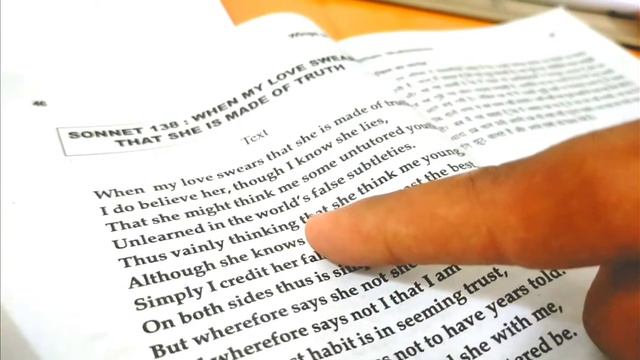 Sonnet 138 when my love that she is made of truth смотреть онлайн