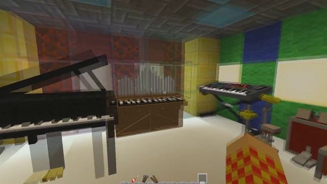 ПИАНИНО В МАЙНКРАФТ???(Music Craft Minecraft Mod) смотреть онлайн
