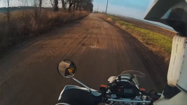 Yamaha TTR Transalp winter enduro part 2 смотреть онлайн