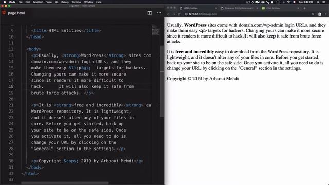 #10 Non breaking Space (Whitespace) смотреть онлайн