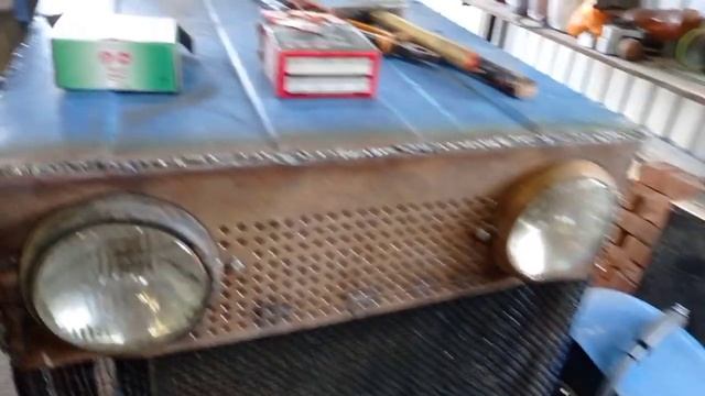 минитрактор. поставил фары. смотреть онлайн