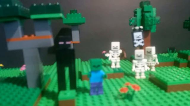 lego minecraft skeleton war episode 2 illager atack смотреть онлайн