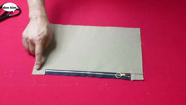 DIY"트윈 지퍼포켓" 토트백 만드는 방법/How to make a "twin zipper pocket" tote bag смотреть онлайн