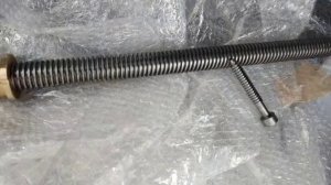 Винт поперечный под конусную линейку кареточный (винт две гайки,червяк) станков 1М63,163,1М63Н,16К40