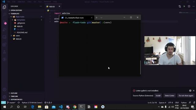 Aplicação Flask em .EXE смотреть онлайн
